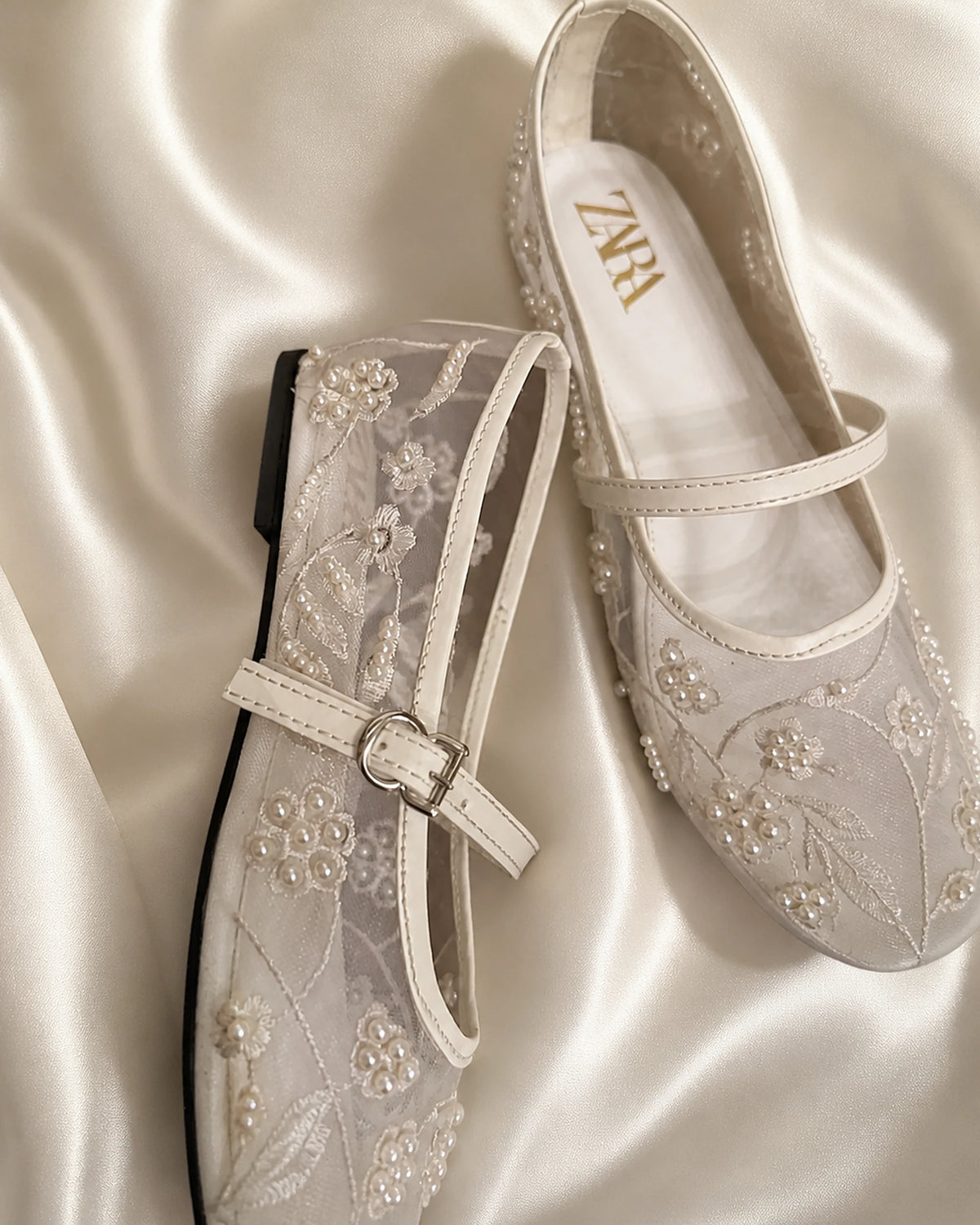 Embroidered Pumps