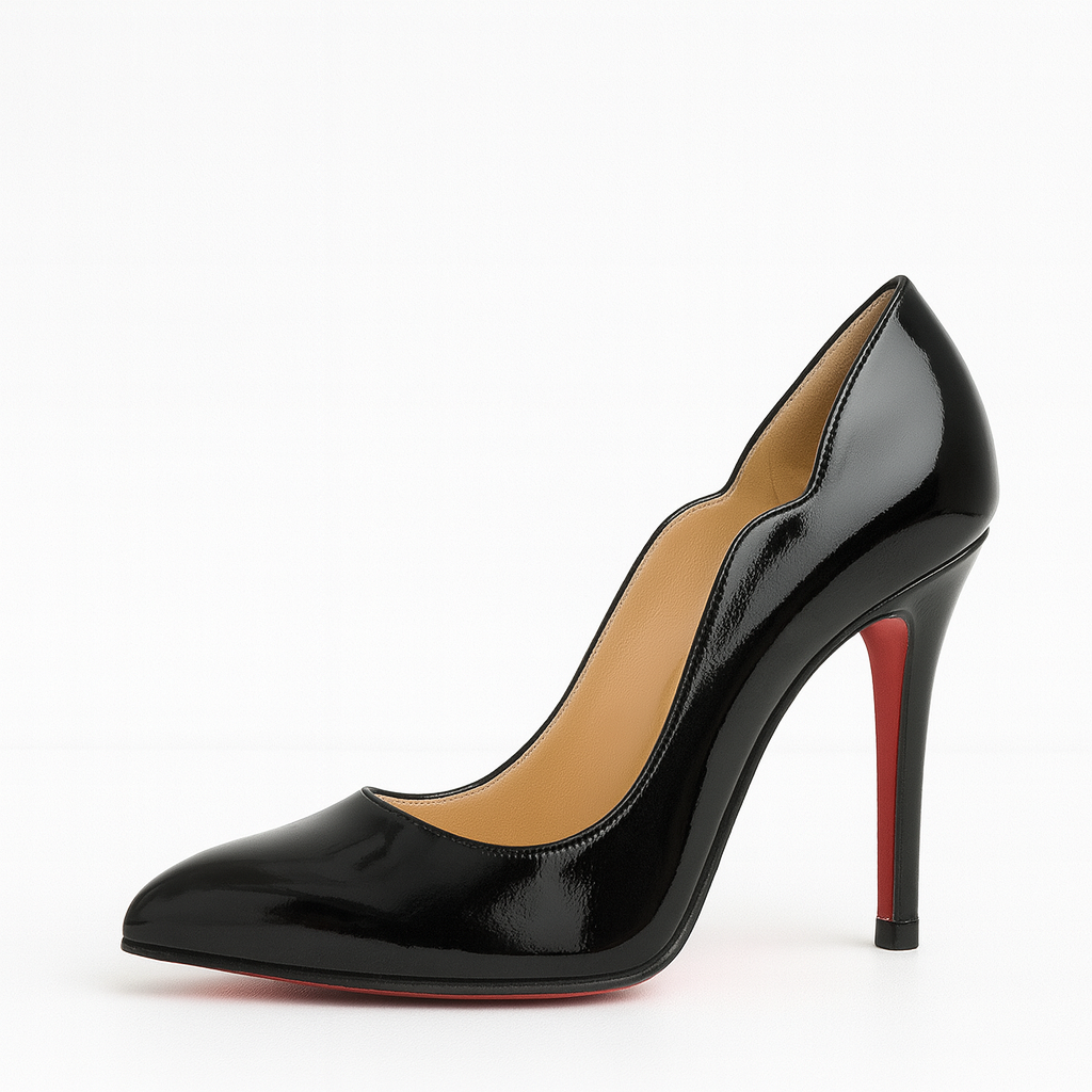 Kitkat French Red bottom 4 Inch Heel - Finsha Shoes