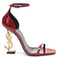 YSL HEELS - CHERRY RED (LIMITED STOCK)